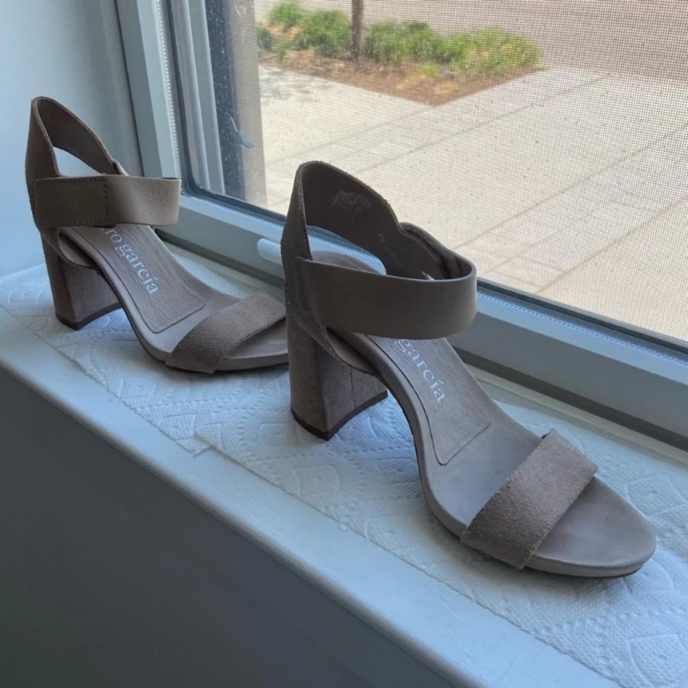 Pedro Garcia - Willa Sandals - Tan Suede Leather - Size EU38 - Pristine - Picture 7 of 15